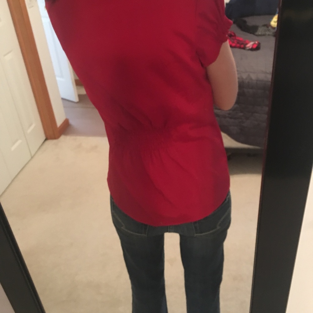 NWOT Red Blouse - Picture 5 of 5